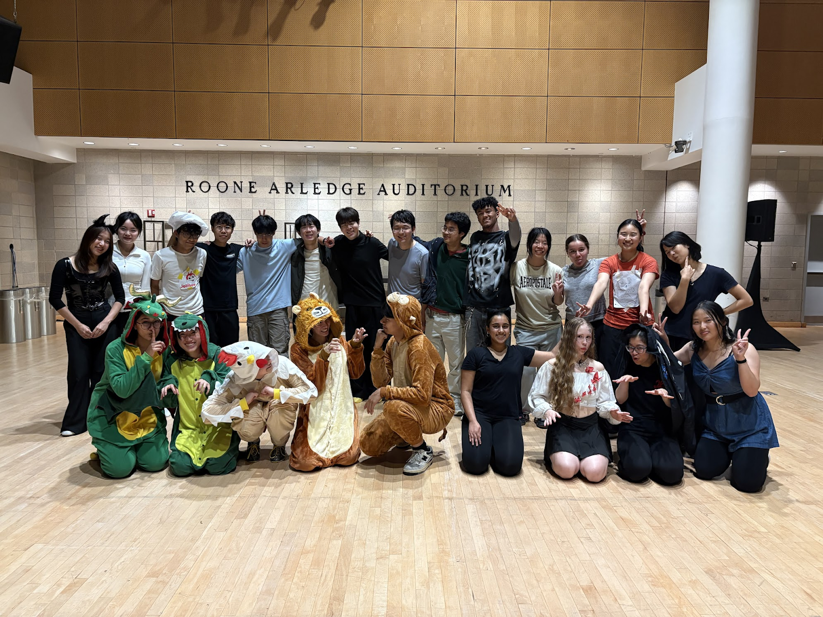 Halloween costume practice